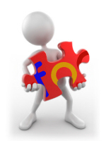 White man holding puzzle piece