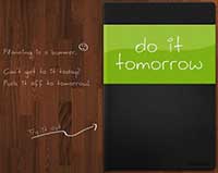 Do it Tomorrow